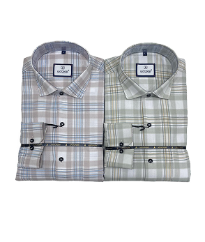 Self-dobby shirts